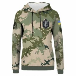 Жіноче 3D худі РОСІЙСЬКИЙ ВІЙСЬКОВИЙ КОРАБЛЬ ІДІ НА ХУЙ! ВСУ