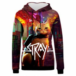 Жіноче 3D худі Stray game