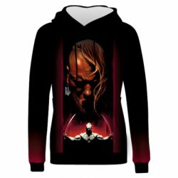 Жіноче 3D худі Украина – мать, за нее надо головой стоять