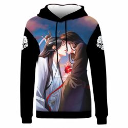 Жіноче 3D худі Вей Усянь та Лань Січень