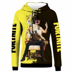 Жіноче 3D худі A Boy And His Cat