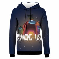 Женское 3D худи Among Us 3D