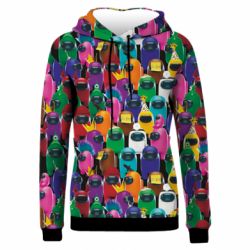 Жіноче 3D худі Among Us Astronauts 3D - PrintSalon