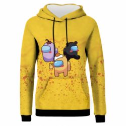 Жіноче 3D худі Among us drips - PrintSalon