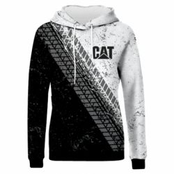 Жіноче 3D худі CAT and tires