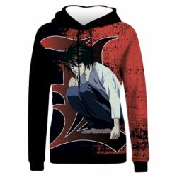 Жіноче 3D худі Death Note El-PrintSalon Жіноче 3D худі Death Note El