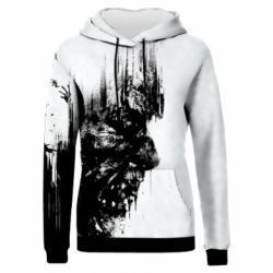 Жіноче 3D худі Dying Light, black and white