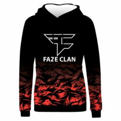 Женское 3D худи Faze Clan 3D - PrintSalon