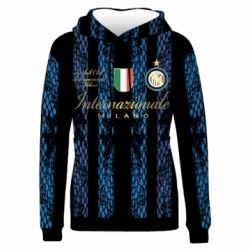 Жіноче 3D худі FC Internazionale Milano