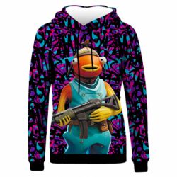 Жіноче 3D худі Fishstick With A Gun