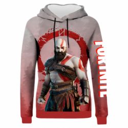 Жіноче 3D худі Fortnite Kratos