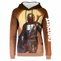 Жіноче 3D худі Fortnite  Mandalоrian