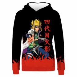 Жіноче 3D худі Fourth Hokage Minato Namikaze