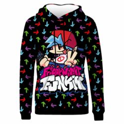 Жіноче 3D худі Friday Night Funkin Arrows