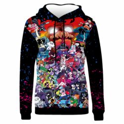 Жіноче 3D худі Friday Night Funkin Heroes