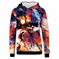 Жіноче 3D худі Genshin Impact: Childe