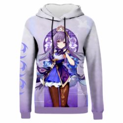 Жіноче 3D худі Genshin Impact Ke Qing