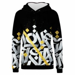 Жіноче 3D худі Графіті