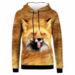 Жіноче 3D худі Хитра Лисичка