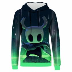 Жіноче 3D худі Hollow Knight in the dark