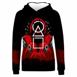 Жіноче 3D худі Гра В Кальмара 3D