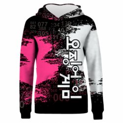 Жіноче 3D худі Гра в Кальмара бризки