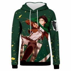 Жіноче 3D худі Intelligence Corps Corporal Levy-PrintSalon Жіноче 3D худі Intelligence Corps Corporal Levy