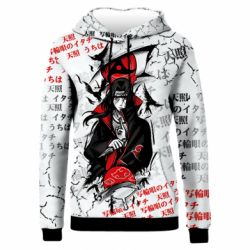 Жіноче 3D худі Itachi Uchiha Rogue Ninja