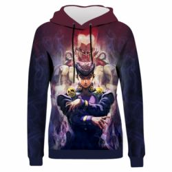 Жіноче 3D худі Josuke Higashikata-PrintSalon Жіноче 3D худі Josuke Higashikata