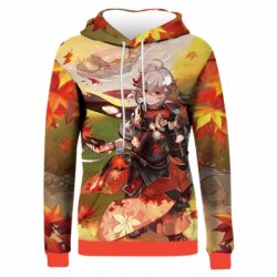 Жіноче 3D худі Kazuha Autumn