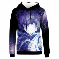 Жіноче 3D худі Killua Hunter X Hunter