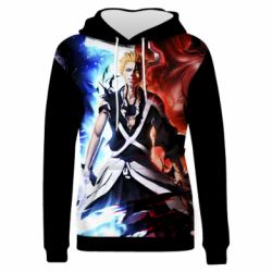 Жіноче 3D худі Kurosaki Ichigo Bankai-PrintSalon Жіноче 3D худі Kurosaki Ichigo Bankai