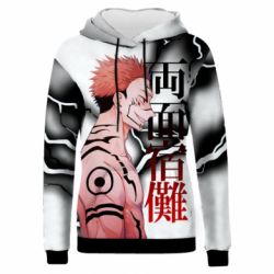 Жіноче 3D худі Magic Battles-PrintSalon Жіноче 3D худі Magic Battles