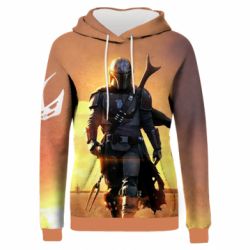 Жіноче 3D худі Mandalorian