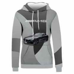 Жіноче 3D худі Mercedes GT 1039