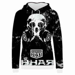 Жіноче 3D худі Metro Skull