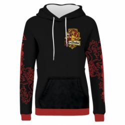 Жіноче 3D худі Modern Gryffindor