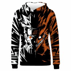 Жіноче 3D худі Naruto Kurama