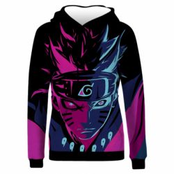 Жіноче 3D худі Naruto Neon