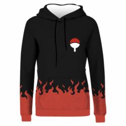 Жіноче 3D худі Naruto Sasuke Uchiha Sharingan