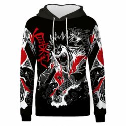 Жіноче 3D худі Negative Jiraiya