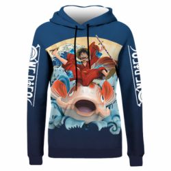 Жіноче 3D худі One Piece Luffy-PrintSalon Жіноче 3D худі One Piece Luffy