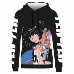 Жіноче 3D худі Pew-Pew