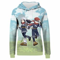 Жіноче 3D худі Pokemon Legends : Arceus