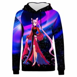 Жіноче 3D худі Sailor moon dark lady