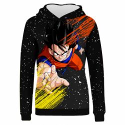 Жіноче 3D худі Son Goku