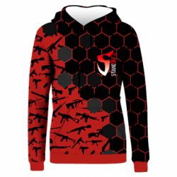 Женское 3D худи Standoff Arsenal - PrintSalon