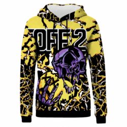 Жіноче 3D худі Stanoff 2 skull