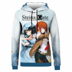 Жіноче 3D худі Врата Штейна. Маюрі та макісе-PrintSalon Жіноче 3D худі Врата Штейна. Маюрі та макісе