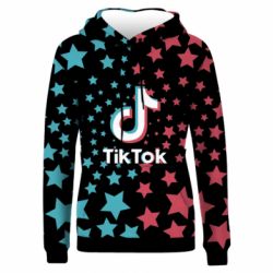 Жіноче 3D худі TikTok Star-PrintSalon Жіноче 3D худі TikTok Star